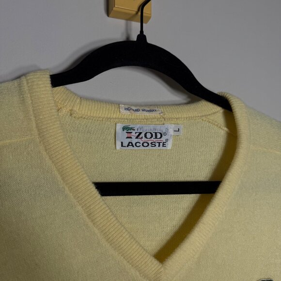 Vintage IZOD x Lacoste V-Neck Sweater - Picture 2 of 3